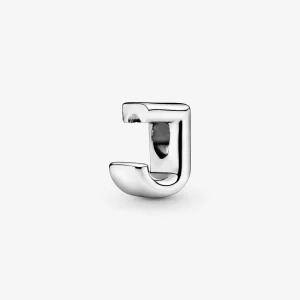Foto de Charm de plata de llei Lletra J 797464 de pandora