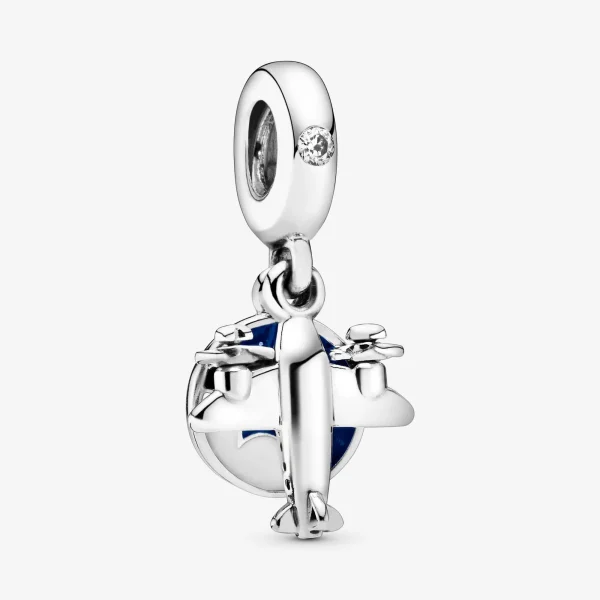 Foto de Charm penjant de plata de llei Avioneta 798027CZ de pandora