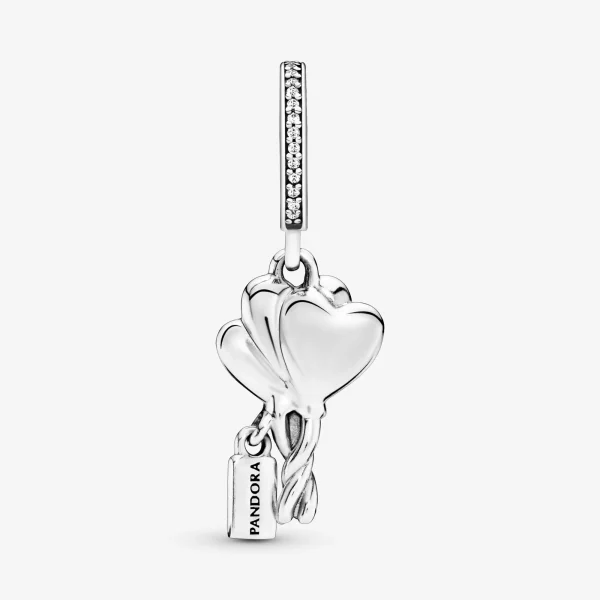 Foto de Charm penjant en plata de llei Globus de Cor 798076CZ de pandora