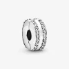 Foto de Charm de Clip Doble Línia a Pavé Foto de Charm de Clip Doble Línia a Pavé 798422C01 de pandora