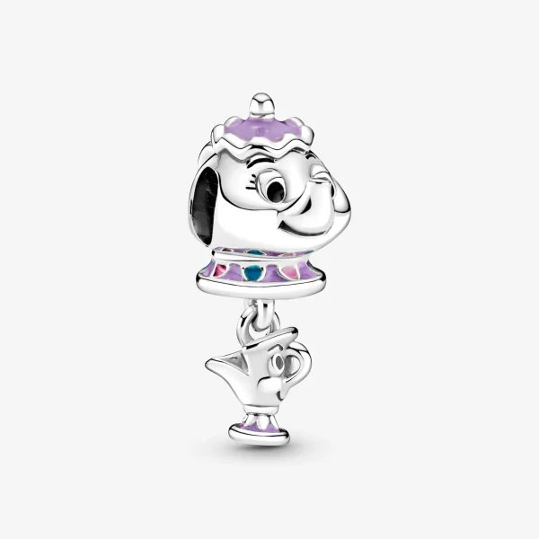 Foto de Charm Penjoll Sra. Potts i Xip La Bella i la Bèstia de Disney 799015C01 de pandora