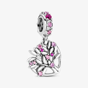 Foto de Charm Penjoll Arbre Genealògic de Cor Rosa 799153C01 de pandora