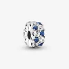 Foto de Charm de Clip Brillant Transparent i Blau 799171C01 de pandora