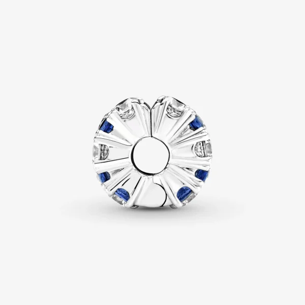 Foto de Charm de Clip Brillant Transparent i Blau 799171C01 de pandora