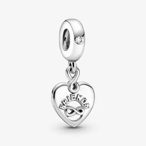Foto de Charm Penjoll Cor Amics Per Sempre 799294C01 de pandora