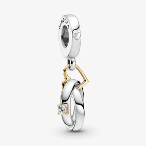 Foto de Charm Penjoll Anells de Boda a Dos Tons 799319C01 de pandora