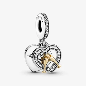 Foto de Charm Penjoll Feliç Aniversari a Dos Tons 799322C01 de pandora